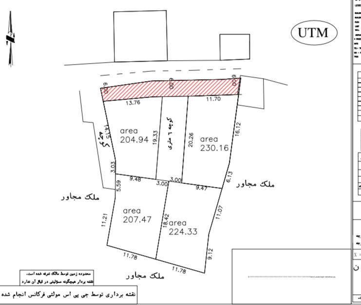 فروش زمین مسکونی در منطقه زیباکنار (کد777)